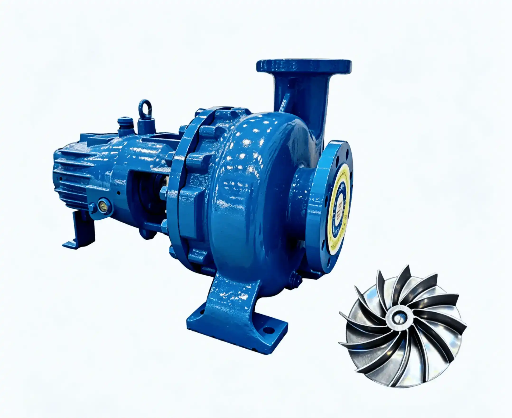 Swirl gas-liquid mixed flow pump for industrial process applications