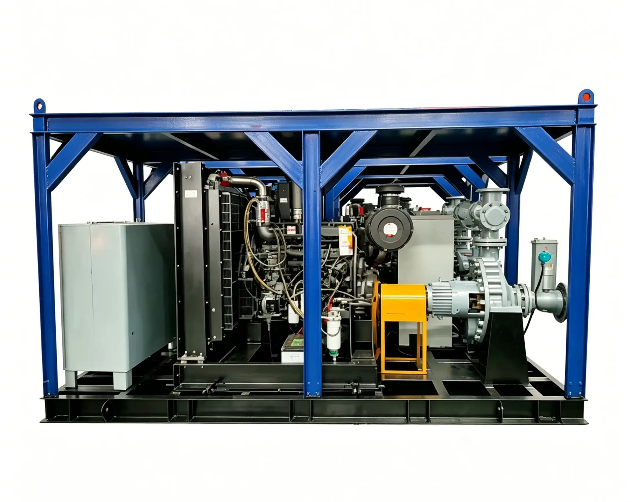 Diesel centrifugal pump skid