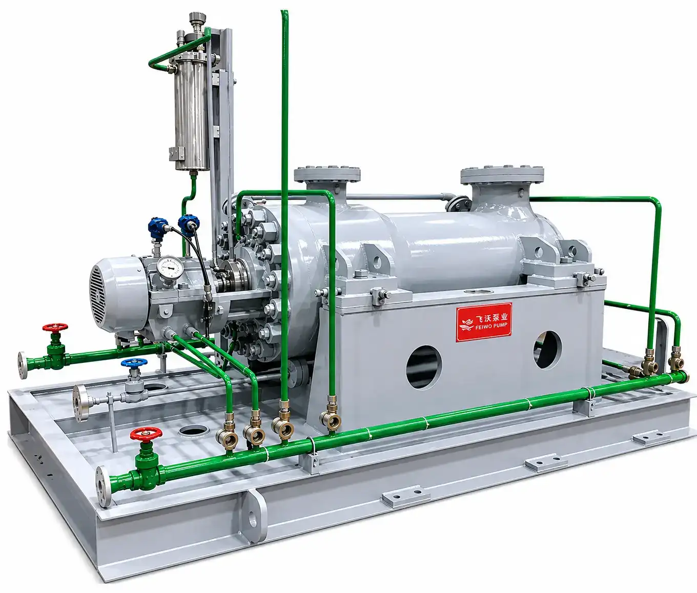 High temperature and high pressure double shell multi-stage pump (BB5)